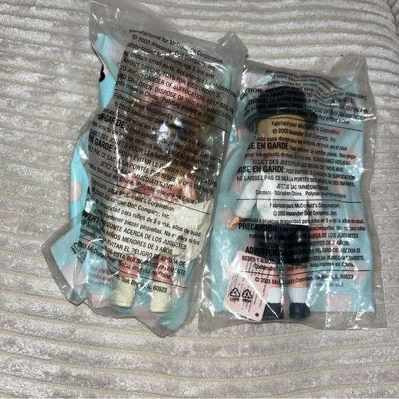 McDonald’s happy meal toys Madame Alexander Wedding Lot White and Black dolls - Picture 7 of 7